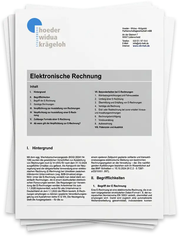mandanteninformation